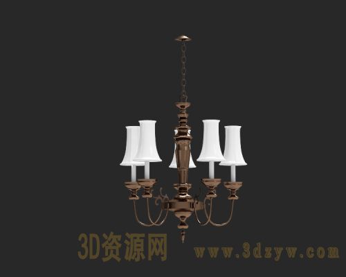 吊灯模型