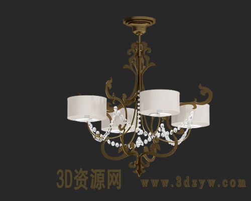 吊灯模型