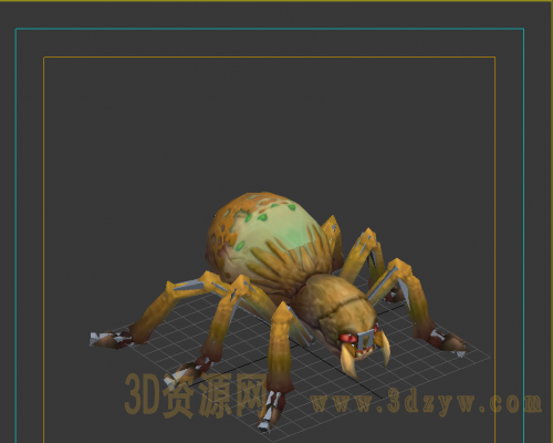 卡通游戏蜘蛛