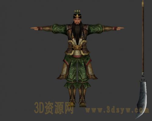 关羽_攻击_小表演_跑步