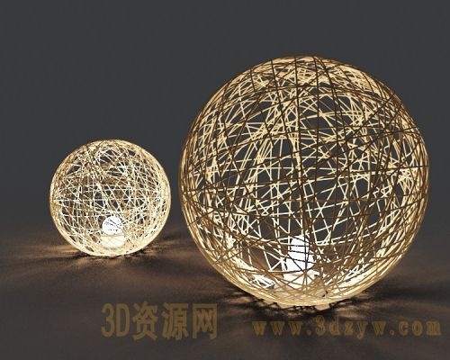 落地球灯