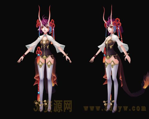 游戏女角色