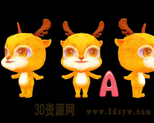 卡通小鹿动画