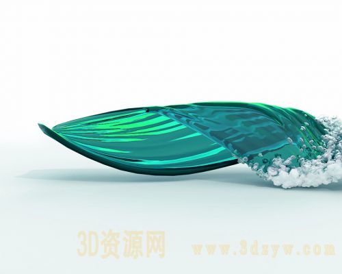 3D海浪  浪花模型 