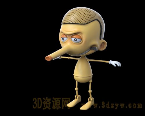 卡通机器人3d模型