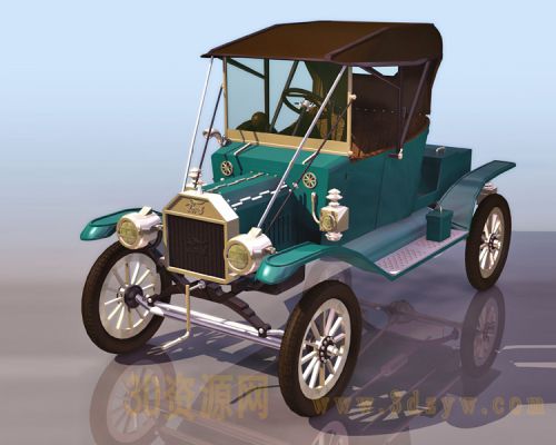 FORD_T12 复古汽车 老爷车