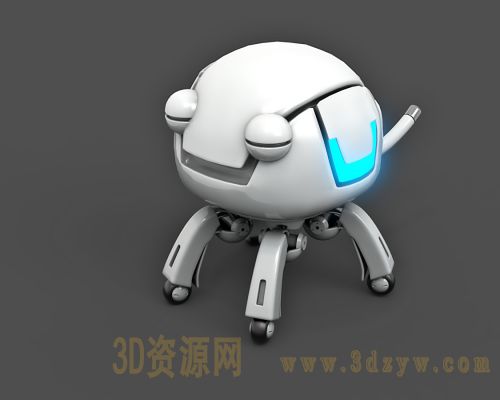 罪恶王冠机器人模型 机器人3d模型