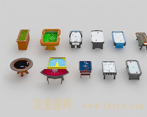 电玩设施 游戏机 赌博机模型