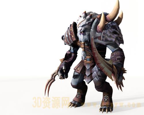 游戏角色模型