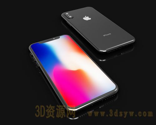 iphone x手机模型