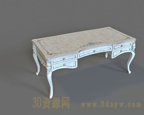 欧式长桌模型