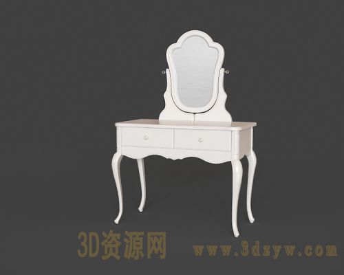 梳妆台模型