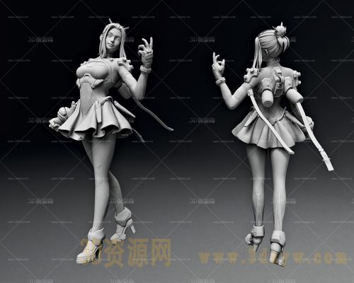 科幻女人模型 科幻女角色